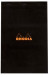 CLF Rhodia jegyzetblokk, kockás (80lap, 21x31,8cm) fekete