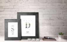 Styler képkeret (10x15 cm) Yellowstone, márványhatású RA-14101