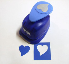 Baier Heyda mintalyukasztó, közepes, szív