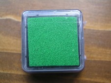 Baier Heyda tintapárna 3x3 cm, almazöld