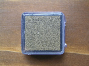 Baier Heyda tintapárna 3x3 cm, arany