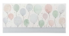 Artebene ajándékutalvány tartó (23x11 cm) halvány lufik 2022