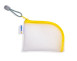 Herma univerzális tárolótasak, sárga zipzárral (14x11cm) A7
