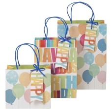 Artebene ajándéktasak (18x16x8 cm) színes lufis (205111) 2022