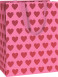 Stewo ajándéktasak Love (23x13x29 cm) rózsaszín, szíves 2022