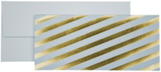 Stewo ajándékutalványtartó (11x23 cm) arany csíkos, Calderon,