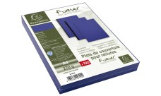 Exacompta bőr hatású karton (A4, 270 g) sötétkék