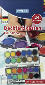 Stylex festékkészlet 24db-os +1db fehér tempera /12