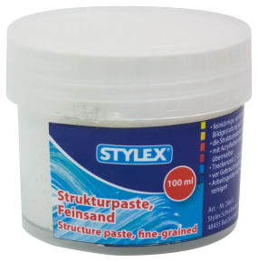 Stylex struktúrpaszta 100ml, fehér, finomszemcsés /3