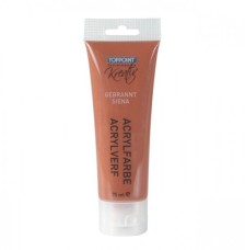 Stylex acrylfesték 75ml, vörösesbarna /6