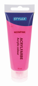 Stylex acrylfesték 75ml, neon pink /6