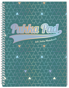 Eurocom Pukka Pad Jotta spirálfüzet (A4+, 200old. von.) zöld, (26148) Glee