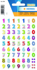 Herma matrica, mintás számok