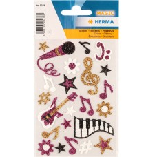 Herma matrica, Musik, glitteres