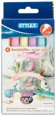 Stylex acrylfilc készlet, pasztell, 6db-os  /6