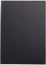 CLF vázlatkönyv (21x29,7 cm, 140 g/m2, 64 lap) goldline/ fekete