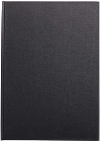 CLF vázlatkönyv (21x29,7 cm, 140 g/m2, 64 lap) goldline/ fekete