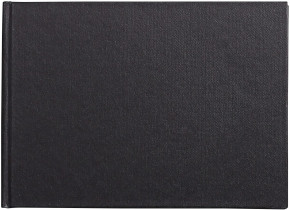 CLF vázlatkönyv (21x14,8 cm, 140 g/m2, 64 lap, fekvő) goldline/ fekete