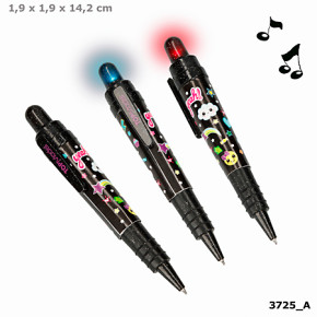 TOPModel golyóstoll zenével + fény /12