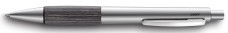 LAMY accent Al KW, golyóstoll, ezüst, cserélhető szürke fa grip, 296