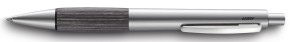 LAMY accent Al KW, golyóstoll, ezüst, cserélhető szürke fa grip, 296