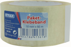 Stylex csomagoló ragasztószalag 66m x 5cm, átlátszó /6