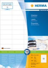 Herma etikett A4, 52,5x21,2 mm (56)