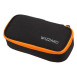 Schneiders tolltartó, fekete, narancs zipzárral, Black Melange, Wizzard (2)
