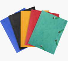 Exacompta gumis mappa (mini, 12x16 cm), 5-színben