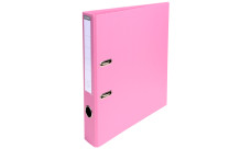 Exacompta PVC iratrendező (A4, 5 cm) pasztell rózsaszín