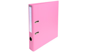 Exacompta PVC iratrendező (A4, 5 cm) pasztell rózsaszín