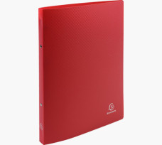 Exacompta iratrendező, PP (A4, 1,5 cm, 2 gyűrűs) piros