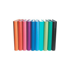 Exacompta gyűrűskönyv, lekerekített (A4, 4 cm, 2 gyűrűs) 10-színben