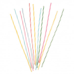 Amscan-Rietmüller bűvös csodagyertya, csíkos, 10db