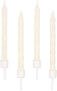 Amscan-Rietmüller sötétben világító gyertya 10db/csomag