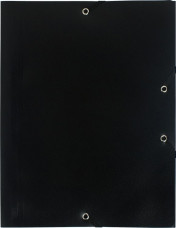 Exacompta gumis mappa, PP, A4, fekete