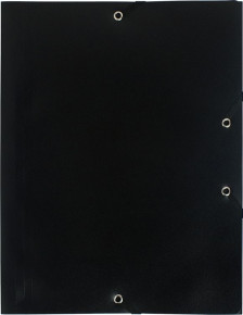 Exacompta gumis mappa, PP, A4, fekete