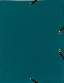 Exacompta gumis mappa, PP, A4, zöld