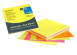 Info Notes önt.jegyzettömb, 75x75mm, 100lap, brilliant rainbow, 4-színű /12