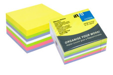 Info Notes önt.jegyzettömb, 75x75mm, 400lap, brilliant mix/12