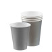 Amscan papírpohár (8db, 266ml) ezüst