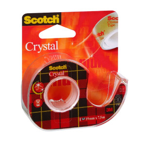 3M Scotch Crystal ragasztószalag adagolón (19mm x 7,5m) 7100093859 /12