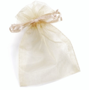 Baier Knorr organza tasak 13x10 cm, lazac