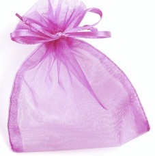 Baier Knorr organza tasak 13x10 cm, pink
