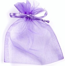 Baier Knorr organza tasak 13x10 cm, lila
