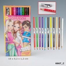 Herma matrica, unikornis, gyémánt glitteres