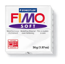 Baier FIMO Soft agyag, 56g, fehér (2152220)