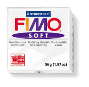 Baier FIMO Soft agyag, 56g, fehér (2152220)