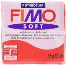 Baier FIMO Soft agyag, 56g, indiai piros (2152224)