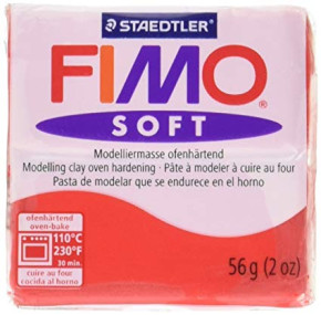 Baier FIMO Soft agyag, 56g, indiai piros (2152224)